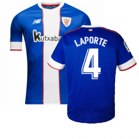 Athletic Bilbao 2017-18 Third Shirt ((Excellent) L) (Laporte 4)