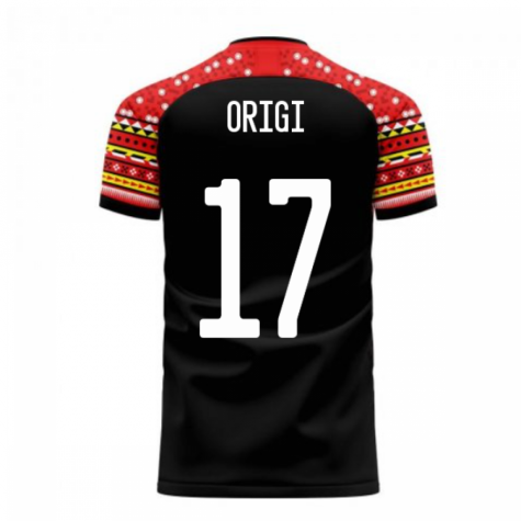 Belgium 2024-2025 Away Concept Football Kit (Libero) (ORIGI 17)