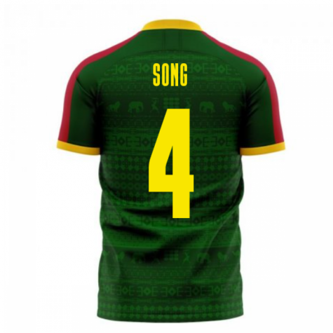 Cameroon 2024-2025 Home Concept Football Kit (Libero) (SONG 4)