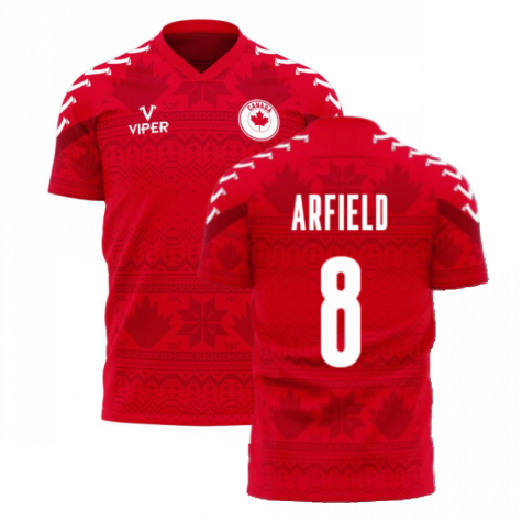 Canada 2024-2025 Home Concept Football Kit (Viper) (Arfield 8)