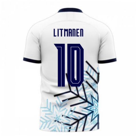 Finland 2024-2025 Home Concept Football Kit (Libero) (LITMANEN 10)