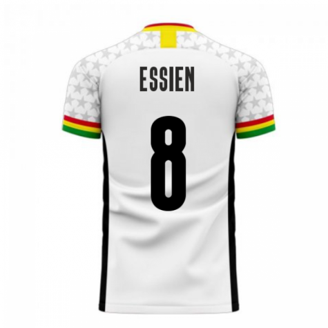 Ghana 2024-2025 Home Concept Football Kit (Libero) (ESSIEN 8)