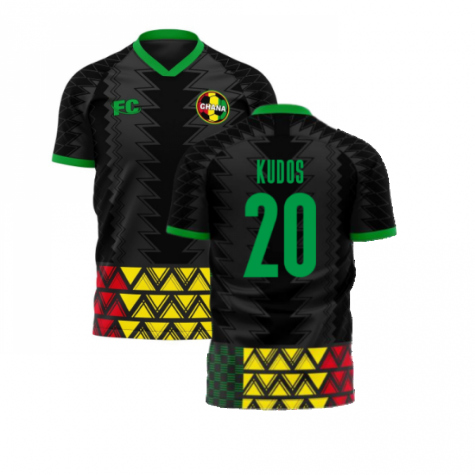 Ghana 2022-2023 Away Concept Football Kit (Fans Culture) (KUDOS 20)