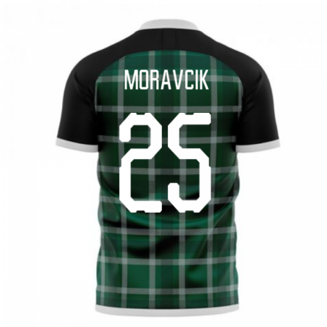 Glasgow Greens 2024-2025 Away Concept Shirt (Libero) (MORAVCIK 25)