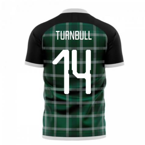 Glasgow Greens 2024-2025 Away Concept Shirt (Libero) (TURNBULL 14)