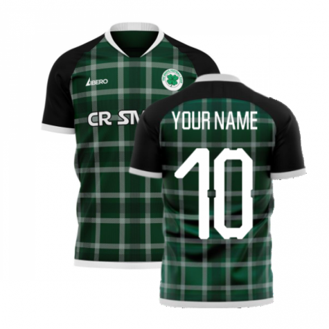 Glasgow Greens 2024-2025 Away Concept Shirt (Libero) (Your Name)