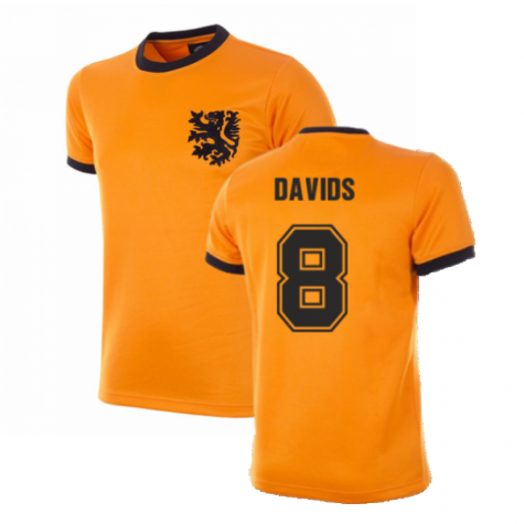 Holland World Cup 1978 Retro Football Shirt (DAVIDS 8)