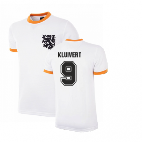 Holland World Cup Away 1978 Retro Football Shirt (KLUIVERT 9)