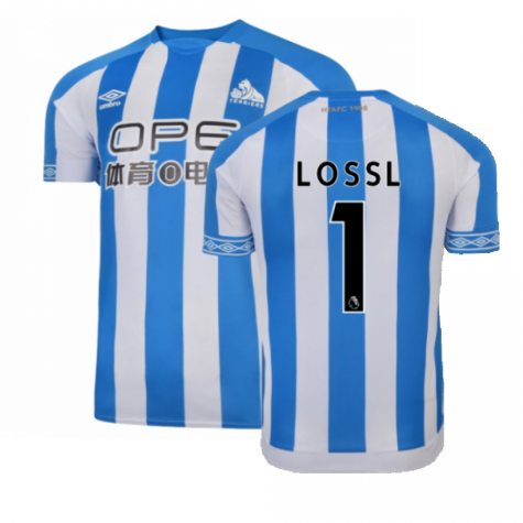 Huddersfield 2018-19 Home Shirt ((Excellent) M) (Lossl 1)