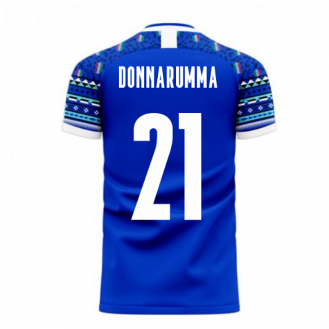 Italy 2024-2025 Home Concept Football Kit (Libero) (DONNARUMMA 21)