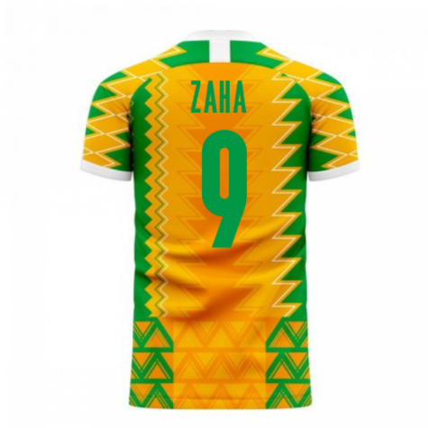 Ivory Coast 2024-2025 Home Concept Football Kit (Libero) (ZAHA 9)