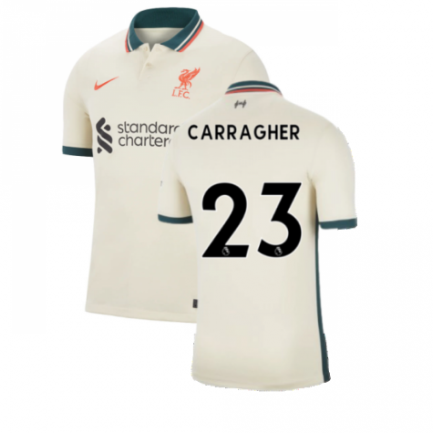 Liverpool 2021-2022 Away Shirt (Kids) (CARRAGHER 23)