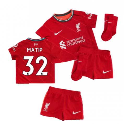 Liverpool 2021-2022 Home Baby Kit (MATIP 32)