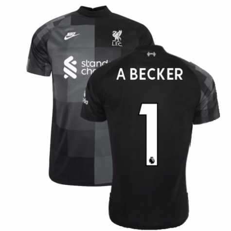 2022/23 Kids Nike Alisson Becker Liverpool Home Jersey - SoccerPro