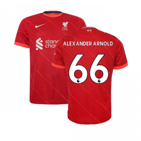 Liverpool 2021-2022 Home Shirt (ALEXANDER ARNOLD 66)