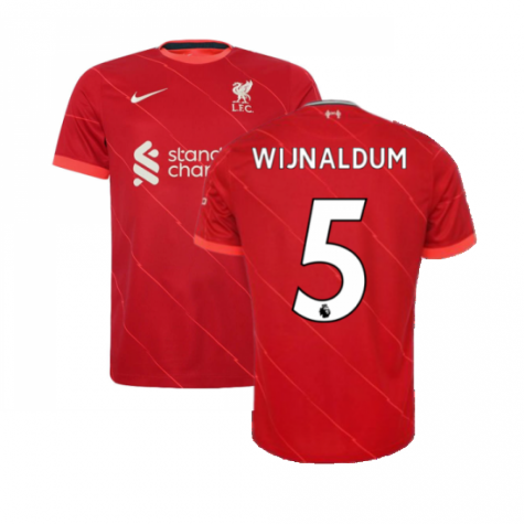 Liverpool 2021-2022 Home Shirt (WIJNALDUM 5)