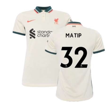 Liverpool 2021-2022 Womens Away Shirt (MATIP 32)