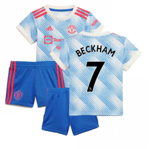 Manchester United F.C. Jersey (Away) 21 22 Season - Light Blue