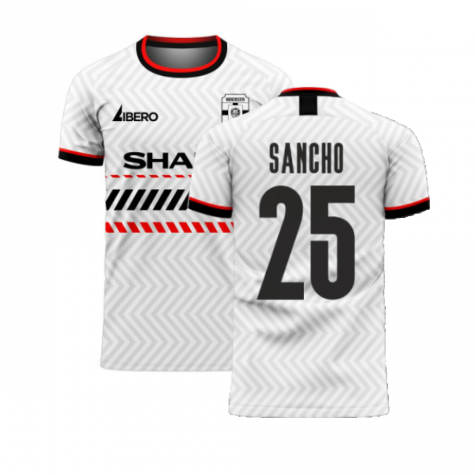 Manchester Red 2020-2021 Away Concept Football Kit (Libero) (SANCHO 25)