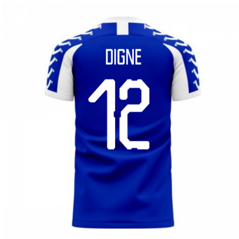 Merseyside 2024-2025 Home Concept Football Kit (Viper) (Digne 12)