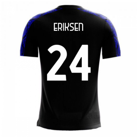 Nerazzurri Milan 2024-2025 Home Concept Football Kit (Libero) (ERIKSEN 24)