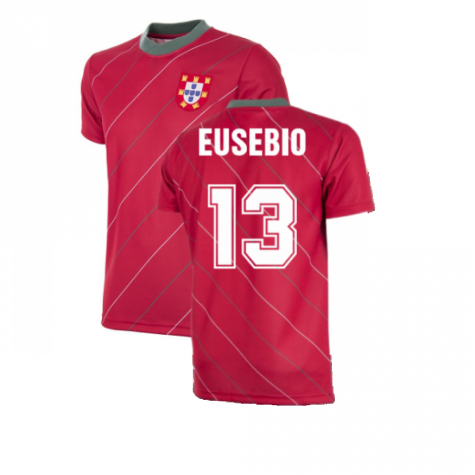 Portugal 1984 Retro Football Shirt (EUSEBIO 13)