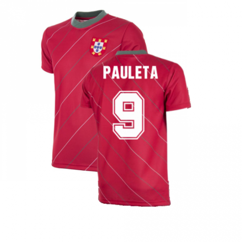 Portugal 1984 Retro Football Shirt (PAULETA 9)