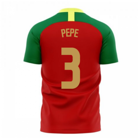 Portugal 2024-2025 Home Concept Football Kit (Airo) (PEPE 3)