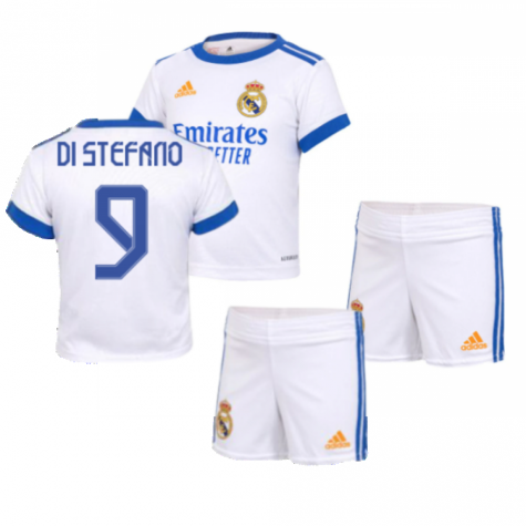 Real Madrid 2021-2022 Home Baby Kit (DI STEFANO 9)