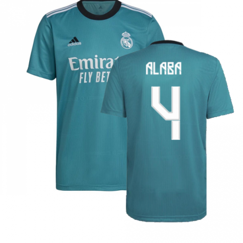 Real Madrid 2021-2022 Third Shirt (ALABA 4)