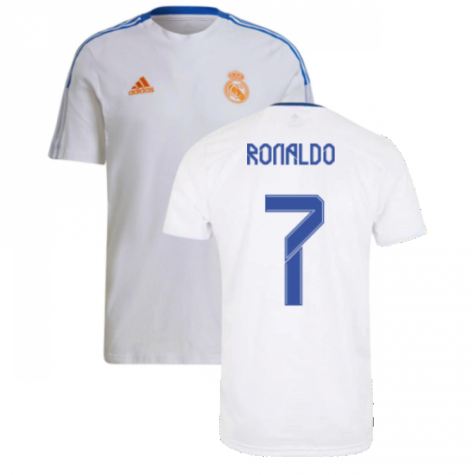 Buy Official Real Madrid 2021-2022 Womens Home Shirt (RONALDO 7)