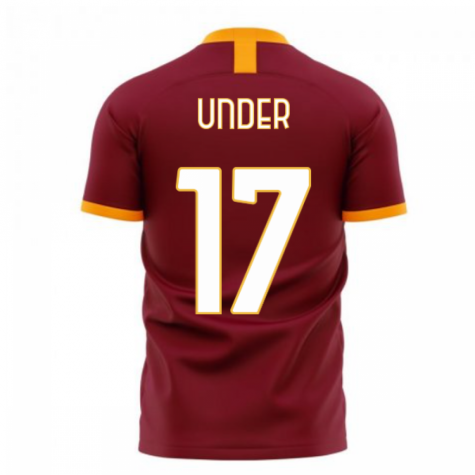 Roma 2024-2025 Home Concept Football Kit (Libero) (UNDER 17)