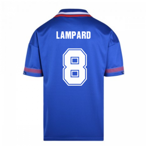 Score Draw Chelsea 1994 Retro Football Shirt (LAMPARD 8)