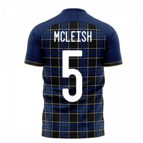 Scotland 2024-2025 Home Concept Football Kit (Libero) (MCLEISH 5)