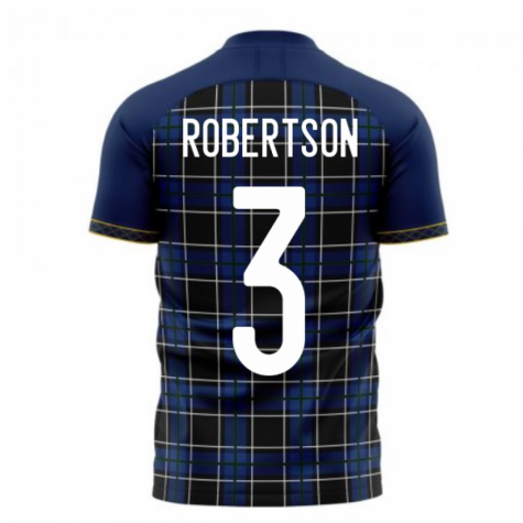 Scotland 2024-2025 Home Concept Football Kit (Libero) (ROBERTSON 3)