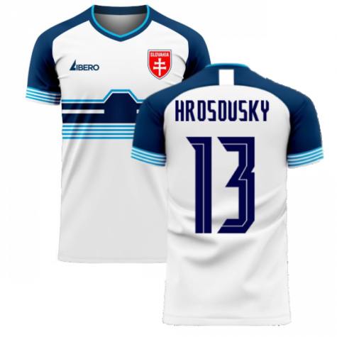 Slovakia 2024-2025 Home Concept Football Kit (Libero) (HROSOVSKY 13)