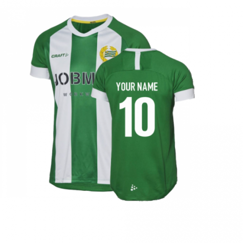 Hammarby 2020-21 Home Shirt ((Excellent) M) (Your Name)