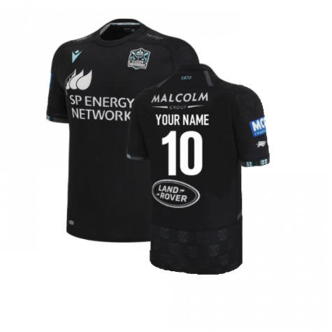 2022-2023 Glasgow Warriors Home Rugby Shirt (Your Name)