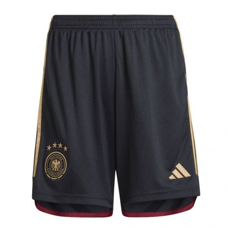 2022-2023 Germany Away Shorts (Black) - Kids