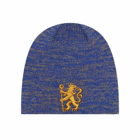 2022-2023 Chelsea Lion Crest MARL SKULL BEANIE Navy