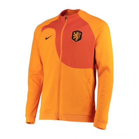 2022-2023 Holland Academy Pro Knit Football Jacket (Orange)