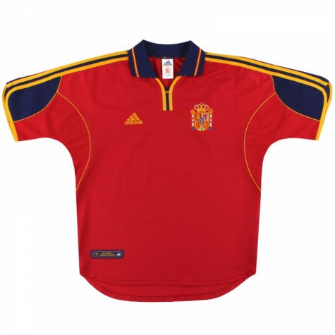 Spain 1999-02 Home Shirt ((Excellent) M)