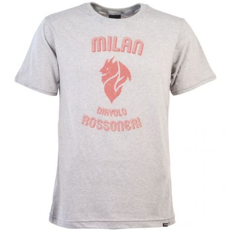 AC Milan Rossoneri Diavolo T-Shirt - Grey Marl