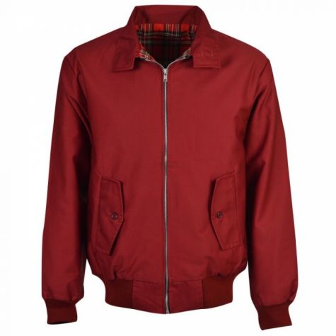 Harrington Jacker Burgundy