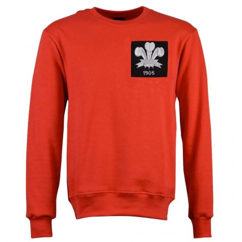 Wales Feathers 1905 Red Sweatshirt