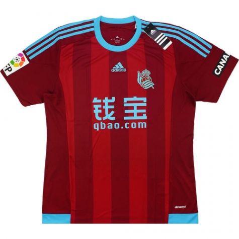 2015-16 Real Sociedad Adidas Away Football Shirt