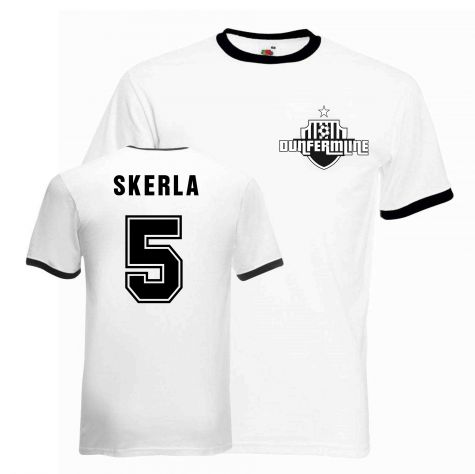 Andrius Skerla Dunfermline Ringer Tee (black)