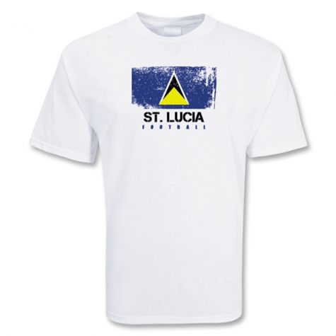 St Lucia Football T-shirt