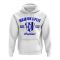 Hadjuk Split Established Football Hoody (White)