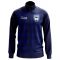 Scotland Tartan Concept Football Track Jacket (Navy) - Kids